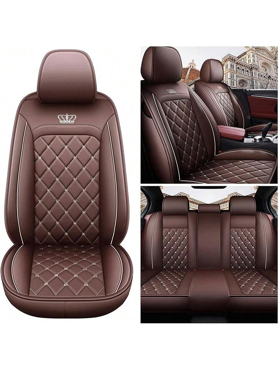 Leather Car Seat Covers Full Set Universal - PU 가죽 자동차 시트 커버 앞좌석