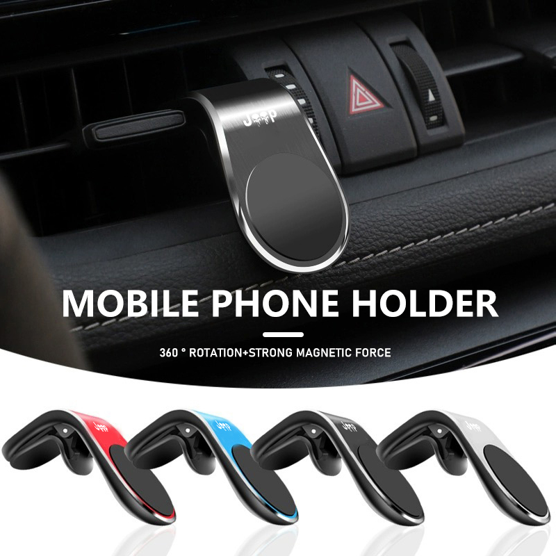 Magnetic Phone Holder For Car Vent - 자동차 에어 벤트 클립, 마그네틱 조절식