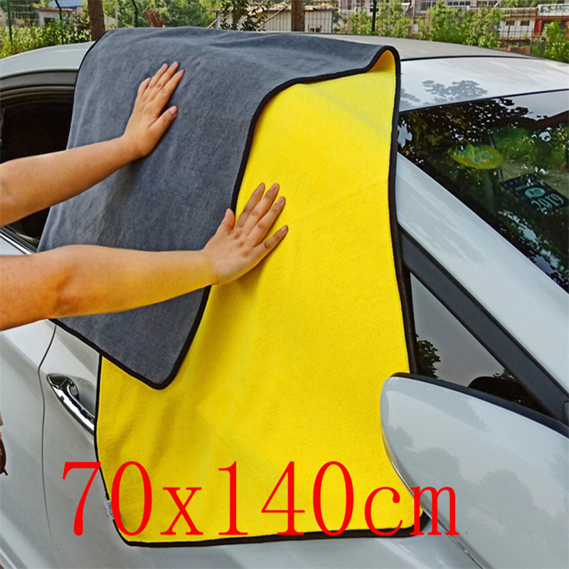 Microfiber Car Drying Towel Super Absorbent - 큰 세차 마이크로 화이버 타월 자동차