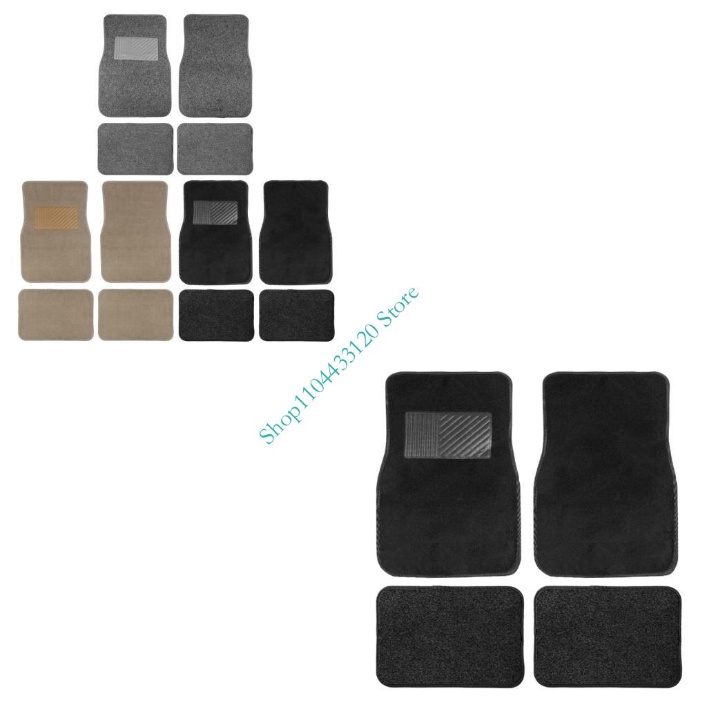Car Floor Mats Universal Waterproof Leather - 0XXD 4PCS 범용 자동차 바닥 매트