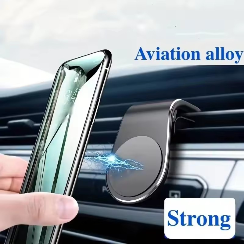 Magnetic Phone Holder For Car Vent - 자석식 차량용 핸드폰 거치대 에어벤트 클립