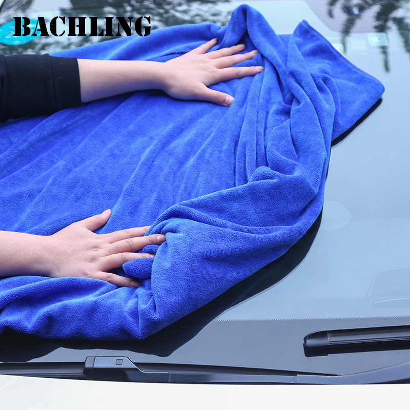 Microfiber Car Drying Towel Super Absorbent - 60x160/180cm 세차 수건 400GSM 마이크로 화이버