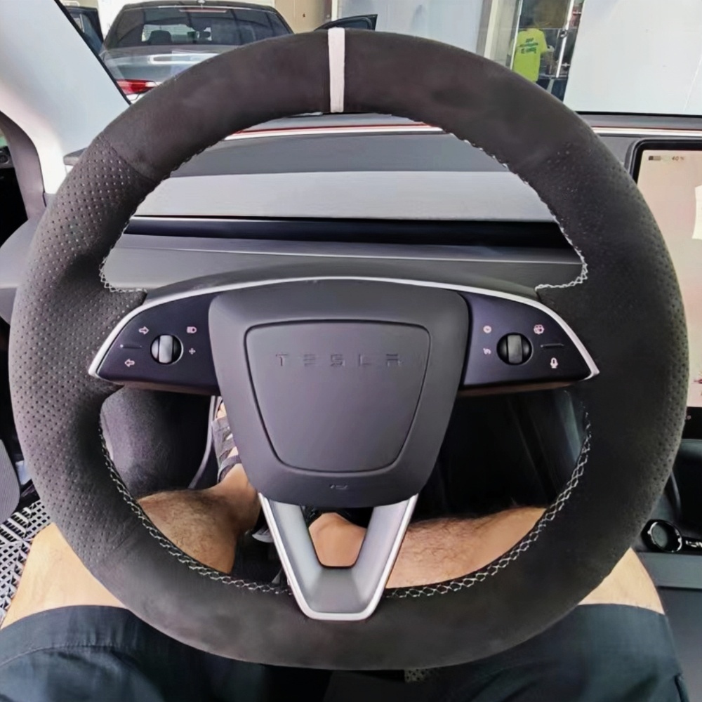 Car Steering Wheel Cover Anti Slip Breathable - 맞춤형 자동차 핸들 커버, 미끄럼 방지