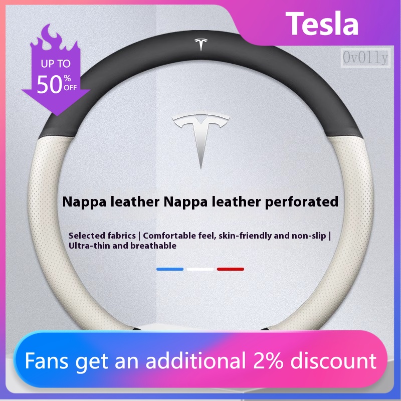 Car Steering Wheel Cover Anti Slip Breathable - 스웨이드 미끄럼 방지 가죽 자동차 핸들