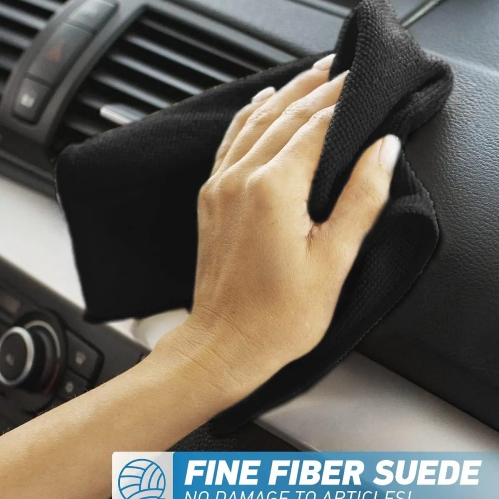 Microfiber Car Drying Towel Super Absorbent - 검정색 마이크로화이버 청소 천 흡수성 타월