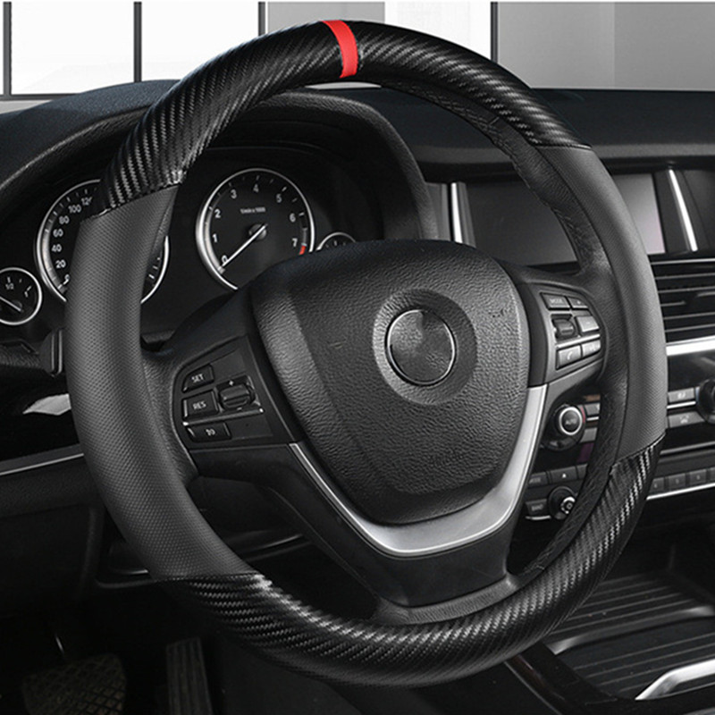 Car Steering Wheel Cover Anti Slip Breathable - 패션 범용 자동차 핸들 커버 통기성