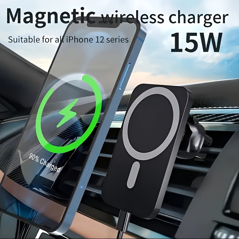 Wireless Car Charger Mount Fast Charging - 15W 마그네틱 차량용 무선 충전기 고속