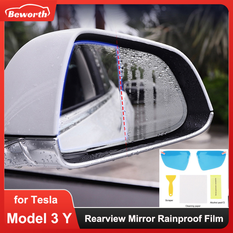 Anti Glare Car Rearview Mirror Film - 테슬라 모델 3 Y 2023 용
