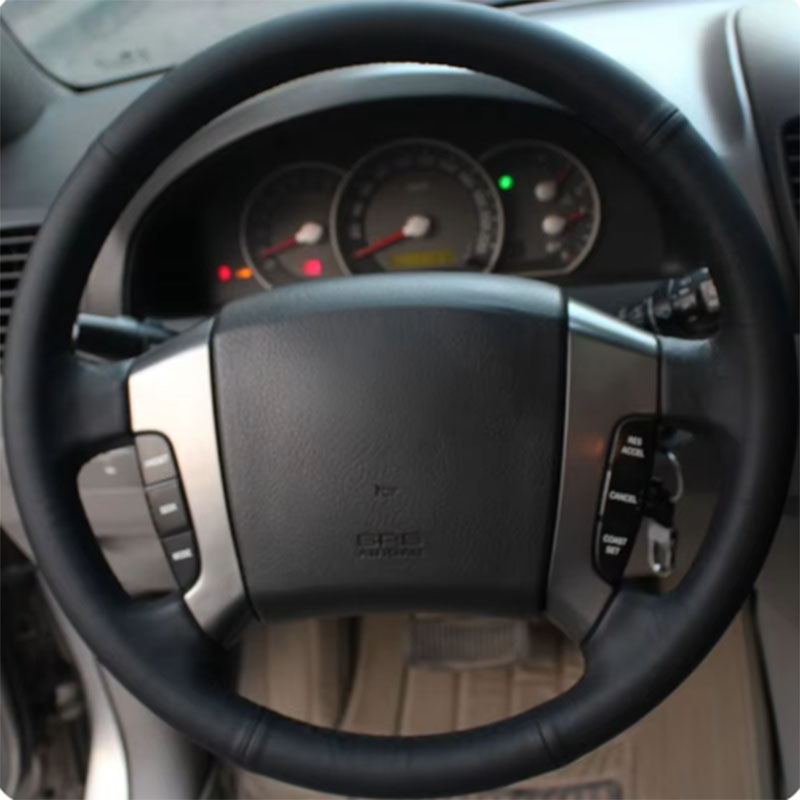 기아 쏘렌토 2003-2009년식 핸드스티치 논슬립 블 - Car Steering Wheel Cover Anti Slip Breathable 리뷰 및 가격