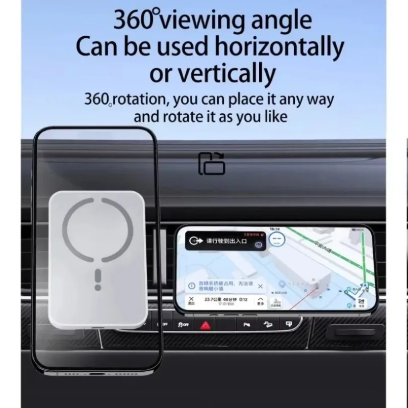 마그네틱 차량용 무선 충전기 에어벤트 GPS 폰 홀더  - Wireless Car Charger Mount Fast Charging 리뷰 및 가격
