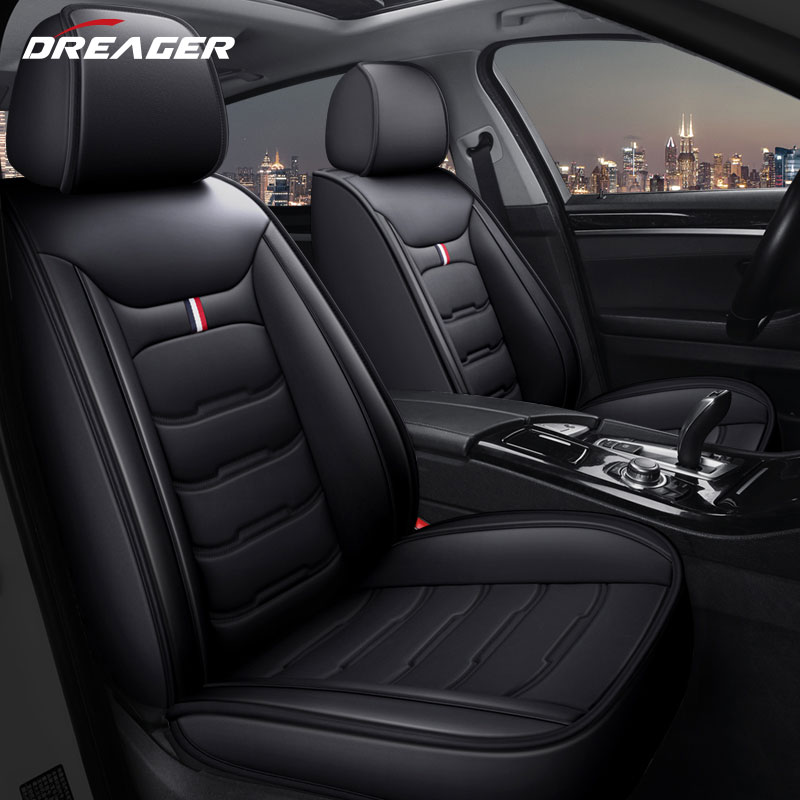범용 카시트 커버, PU 가죽 매트, 자동 완전 커버  - Leather Car Seat Covers Full Set Universal 리뷰 및 가격