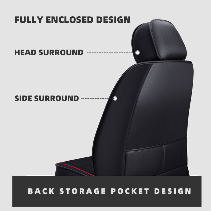 범용 카시트 커버, PU 가죽 매트, 자동 완전 커버  - Leather Car Seat Covers Full Set Universal 리뷰 및 가격