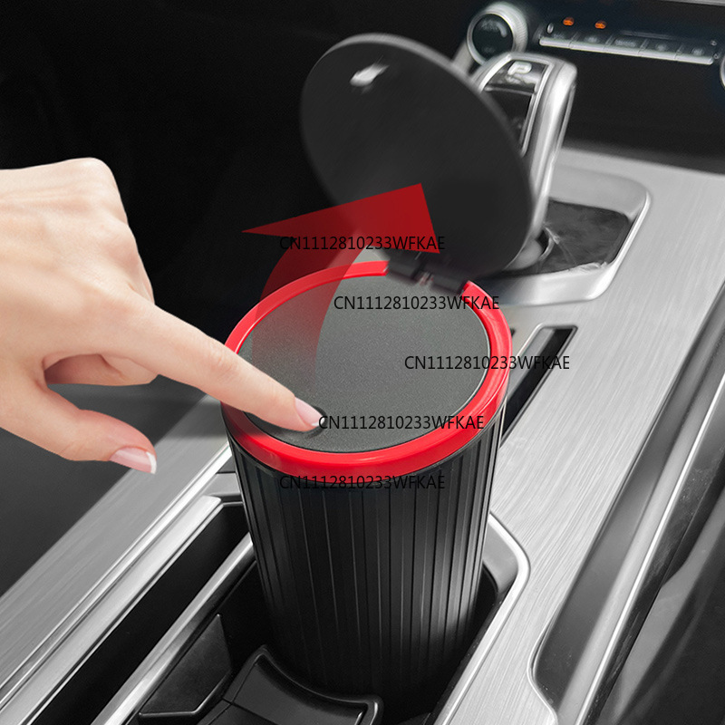 차량용 쓰레기통, 차량 내 다기능 수납용품, 뚜껑이 있 - Waterproof Car Trash Can With Lid 리뷰 및 가격