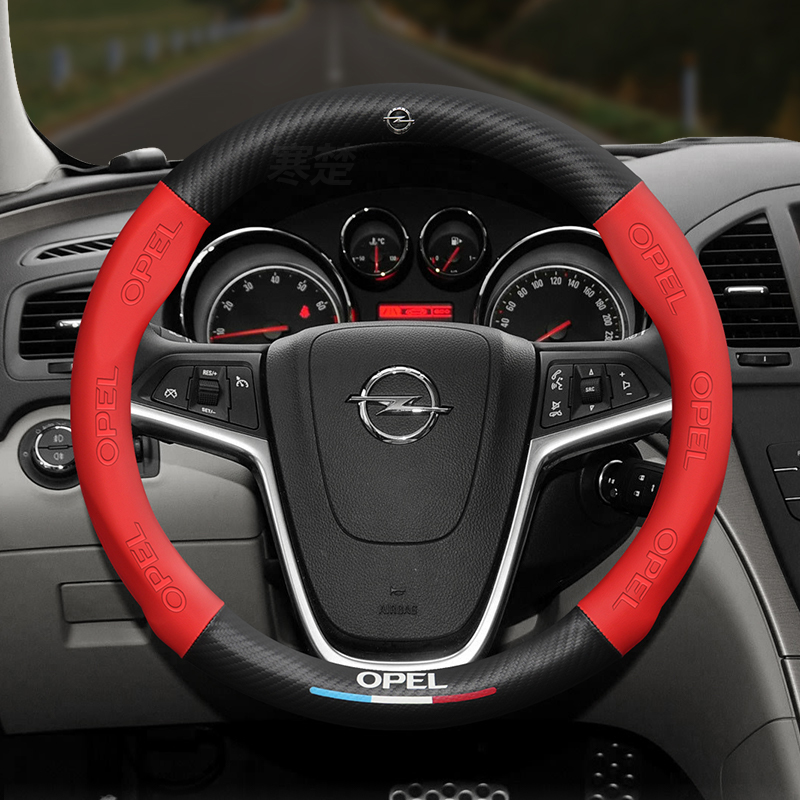 Opel OPCline ASTRA CORSA INSIG - Car Steering Wheel Cover Anti Slip Breathable 리뷰 및 가격