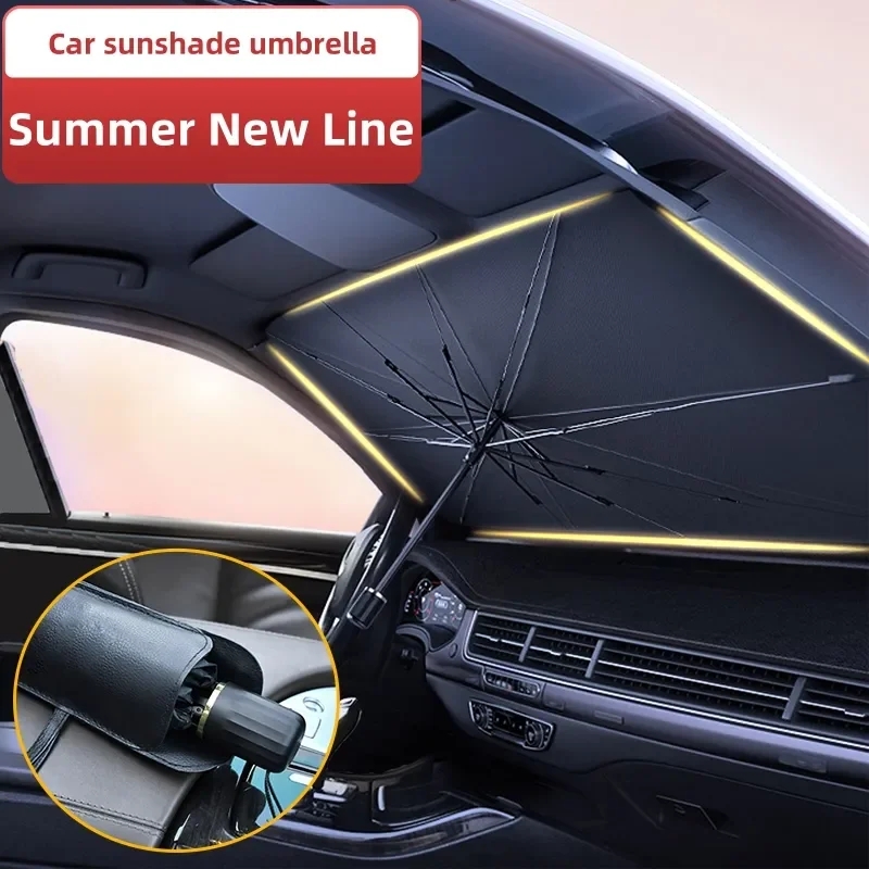 자동차 차양 앞 유리 우산 전면 햇빛 그늘 파라솔 접이 - Car Sunshade Windshield Umbrella Foldable 리뷰 및 가격