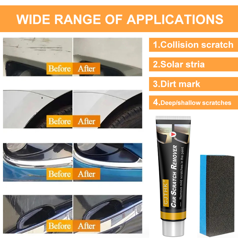 자동차 스크래치 제거 페인트 관리 도구 자동차 스월 마 - Car Scratch Repair Polishing Wax Paste 리뷰 및 가격