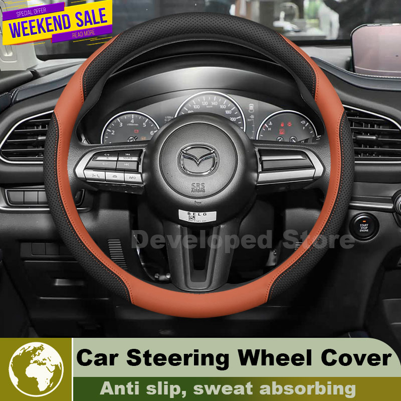 마쓰다 CX-3 CX 3 CX-30 CX 30 2026 - Car Steering Wheel Cover Anti Slip Breathable 리뷰 및 가격