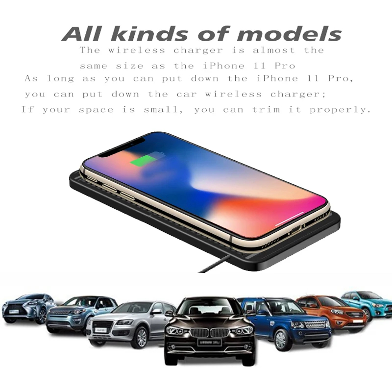 안드로이드 및 iPhone 11/12/13/14용 15 - Wireless Car Charger Mount Fast Charging 리뷰 및 가격