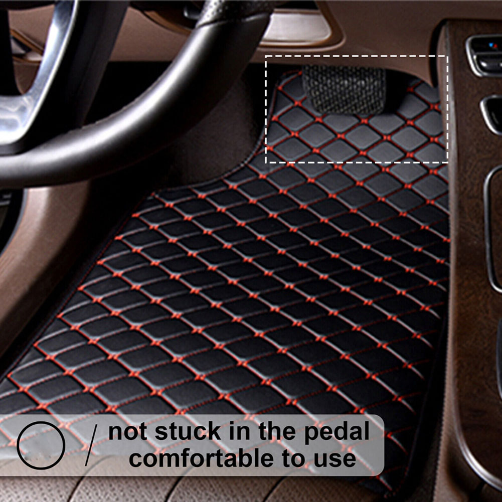 가죽 자동차 바닥 매트, 범용 PVC 방수 자동차 카펫 - Car Floor Mats Universal Waterproof Leather 리뷰 및 가격