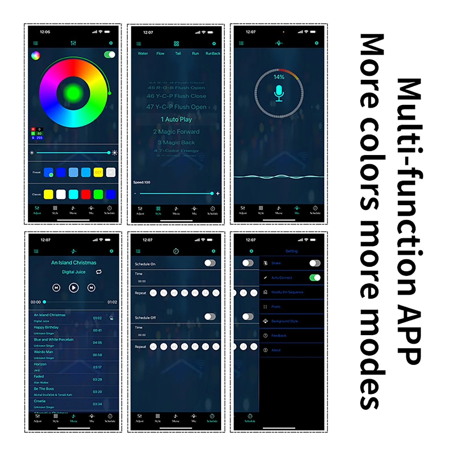 자동차 인테리어 분위기 조명 주변 LED 라이트 스트립 - Led Ambient Interior Car Lights App Control 리뷰 및 가격