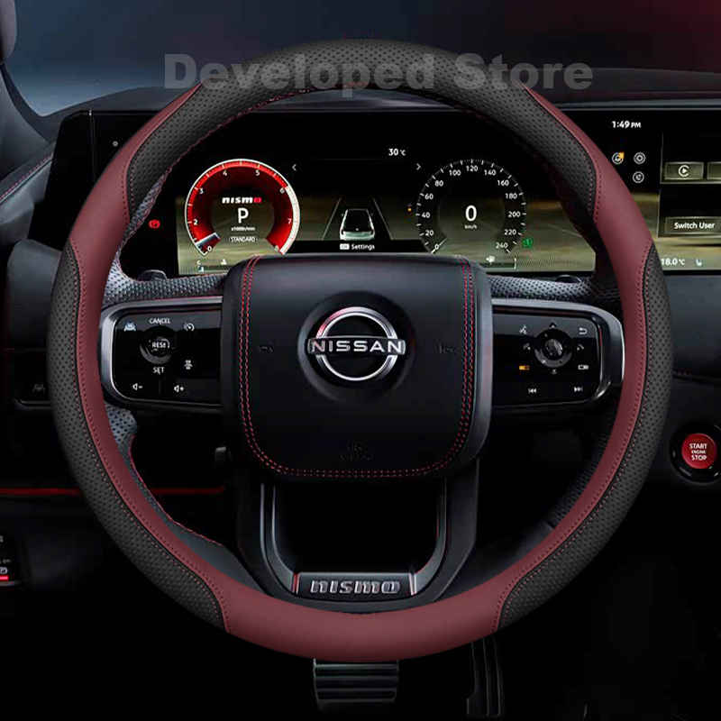 새로운 닛산 패트롤 Y62 Y63 니스모 2026-20 - Car Steering Wheel Cover Anti Slip Breathable 리뷰 및 가격