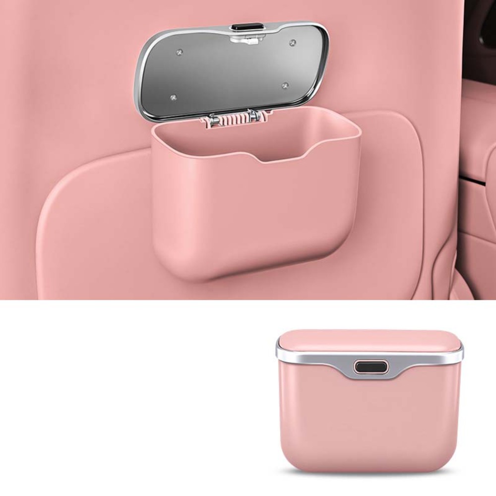 다기능 자동차 쓰레기통 뚜껑 버튼형 누수 방지 방수 걸 - Waterproof Car Trash Can With Lid 리뷰 및 가격