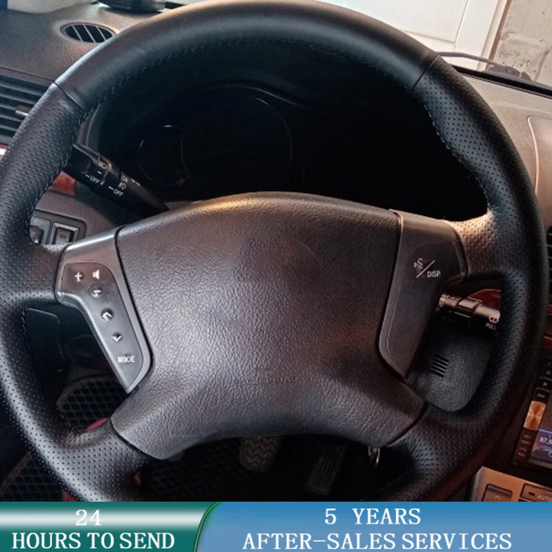 Toyota Avensis 2003-2007 용 맞춤형 - Car Steering Wheel Cover Anti Slip Breathable 리뷰 및 가격