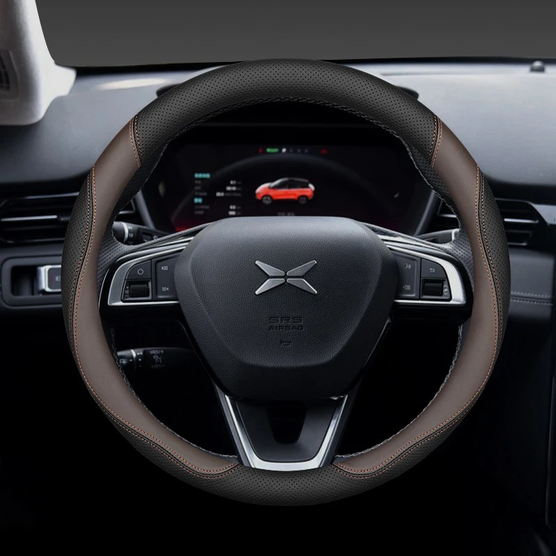자동차 핸들 커버 랩 거치대, Xpeng G6 P7 P - Car Steering Wheel Cover Anti Slip Breathable 리뷰 및 가격
