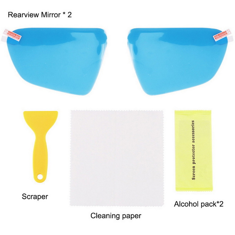 테슬라 모델 3 Y 2023 용 2pcs 백미러 방수  - Anti Glare Car Rearview Mirror Film 리뷰 및 가격