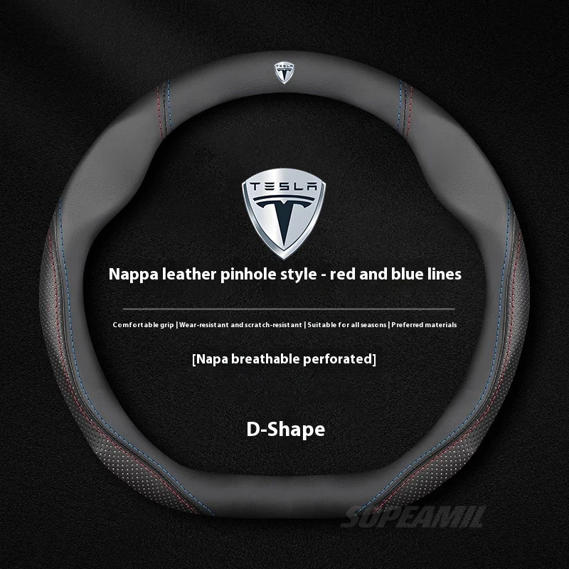 테슬라 모델 3 모델 Y 모델 S 모델 X 로드스터 스 - Car Steering Wheel Cover Anti Slip Breathable 리뷰 및 가격